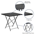 thumbnail image 3 of Scranton & Co 28" Square Folding Patio Dining Table in Sky Blue, 3 of 7