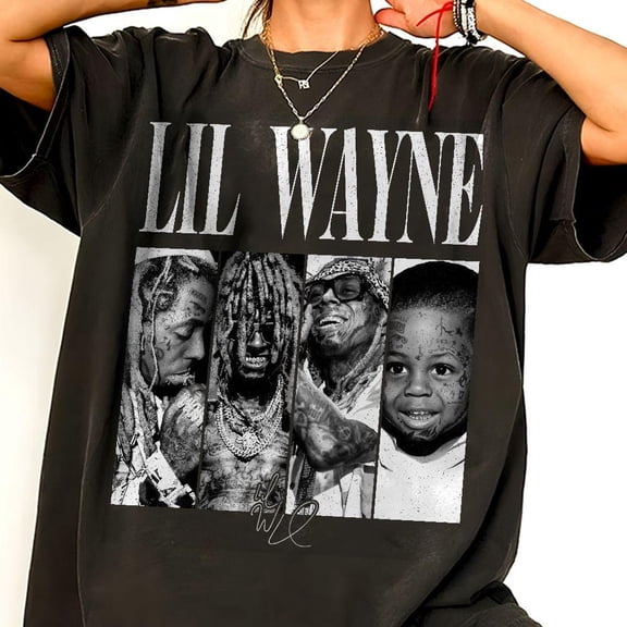 Lil Wayne Signature Graphic T-Shirt, Hip Hop Music Tee