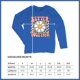 thumbnail image 7 of Better Together Women's Long Sleeve T-shirt Vintage Retro Boho Style 70s Floral Vibe Hippie Peace Love Friendship Bohemian, 7 of 7