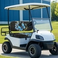 thumbnail image 3 of Binienty Ezgo Txt Golf Cart Seat Cover Moon Butterfly Golf Cart Seat Covers Soft Stretchy Fabric Seats Protective Cover for 2-Person Seats, 3 of 8