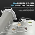 thumbnail image 2 of KFFKFF Spin Down Filter, 40 Micron Comprehensive Home Sediment Filter for Well Water, 3/4" MNPT, 4 T/H Elevated Flow Rate, Suitable for Home Water Filtration Systems, Well Water Sediment Filter, 2 of 9