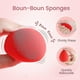 thumbnail image 3 of Juego de 5 esponjas de maquillaje Beakey, esponja Paw Paw para difuminar bases, esponjas de belleza sin látex, perfectas para líquidos, cremas y polvos, Boun Boun Spong, 3 of 5