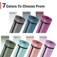 thumbnail image 7 of BalanceFrom Yoga Mat, 1" Extra Thick Exercise Pilates Workout Mat, 71"x24", Pinkish, 7 of 7
