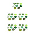 thumbnail image 1 of Yuarrent St Patricks Day Stickers Green Lightweight Shapes Shamrock Pray Beautiful for the Coming of Luck Glitter Appearance Leaf Verde 5Conjunto, 1 of 6