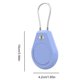 thumbnail image 3 of Para Soporte Airtag Con Cable Alambre Caja Bloqueo Llavero Funda Impermeable () Azul, 3 of 3