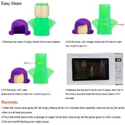 Microwave Oven Steam Cleaner, Angry Mom Microwave Cleaner, Just Add Vinegar And Water, Cut Cleaning Time By Half
