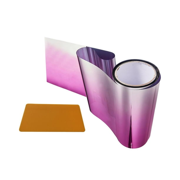Película para parabrisas, protección solar, calcomanías universales para bricolaje automotriz. Rosa