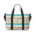 thumbnail image 6 of Rocae Funny Farm for Travel Shoulder Bag Top Handle Handbag with Yoga Mat Buckle for Gym, Work, Travel, 6 of 7