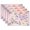 B320, variant on Ryvnso Placemats Set of 4 Purple Floral Dining Mats Heat-Resistant Non-Slip Washable Table Mat