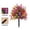 Multicolor, variant on 22.83" Artificial Flowers with Ground Stakes, Faux Flowers for Outdoor Planters, Lifelike Bushes for Outdoor Indoor Garden Porch Patio Wedding, Yellow