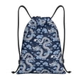 thumbnail image 1 of Saiise Dragons Pattern Sports Drawstring Backpack - String Swim Gym Bag with Wet Proof Pocket for Women&Men-Medium, 1 of 6