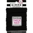 thumbnail image 3 of (3 pack) Gimme Ponytail Holder Hair Tie for Thick Hair, Black, 5 Ct, 3 of 7