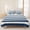 Blue, variant on 3 Pieces Queen Quilt Set,Classic Moroccan Pattern Soft Bedding Sets with 1 Quilt & 2 Pillow Shams,Red Geometric Plaid Summer Bedspread Lightweight Coverlet Comforter for All Season