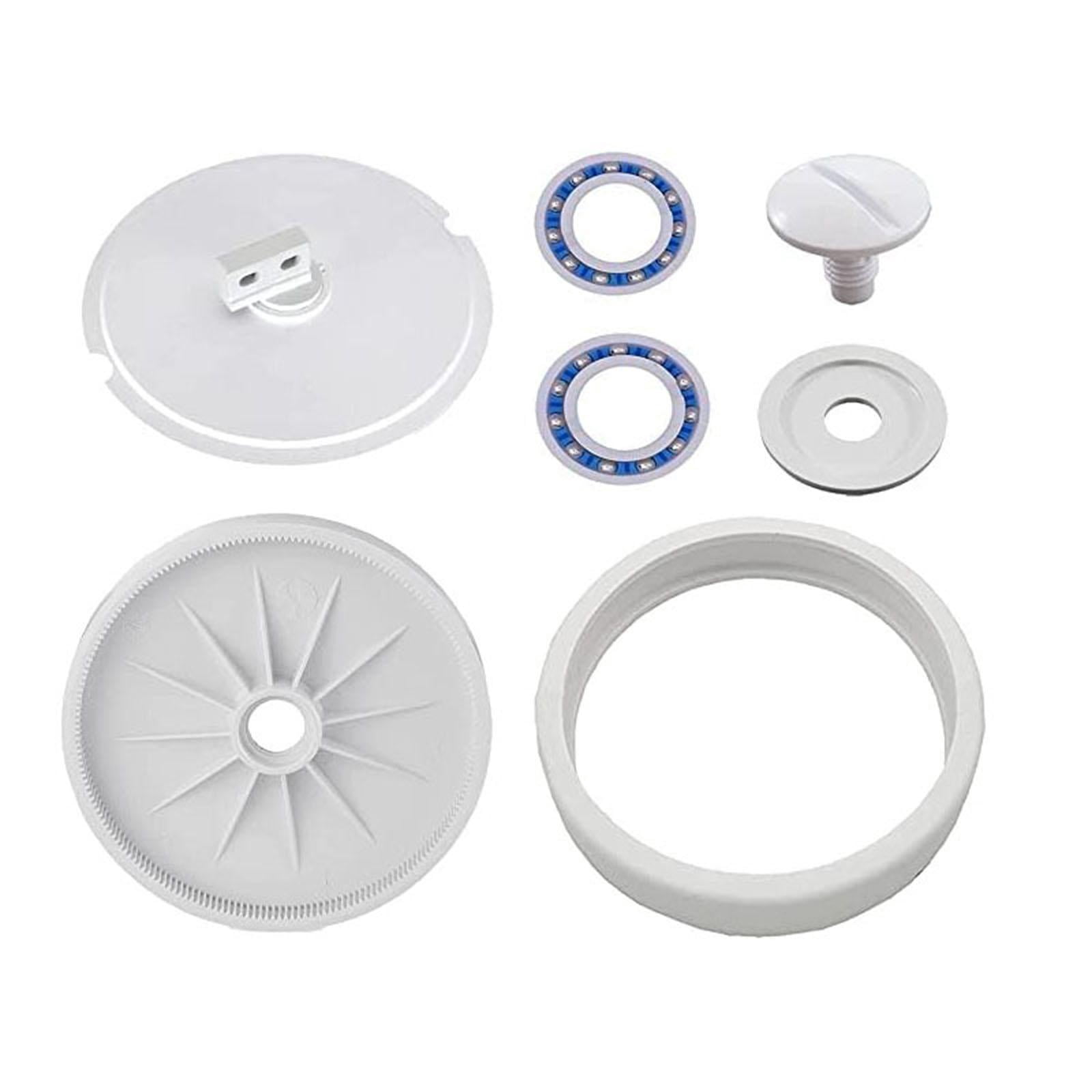 Fzaqwen Pool Wheel Replacement Parts Easy to Install Home with Tire Bearings Repair Accessories Pool Vacuum Wheel Replacement