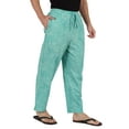 thumbnail image 3 of Inkmeso Printed Bottom Cotton Sleep Pajamas For Men's Elastic Waist Pajama Pants w/ Pockets, 3 of 7