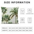 thumbnail image 5 of Creowell Throw Pillow Covers  Modern Tropical Palm Trees Home Decor Pillowcase Cushion Case Lumbar Pillow Cover for Couch Bed Sofa White, 5 of 5