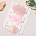 thumbnail image 4 of JYYYBF Baby Girls Bow Headbands Soft Stretchy Flower Bowknot Hairbands Fashion Hair Accessories for Infants Toddlers, 4 of 4