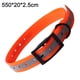 thumbnail image 2 of FloreceBien Collar de perro impermeable reflectante translúcido con correas de nailon recubiertas fuertes con herrajes negros, 2 of 5