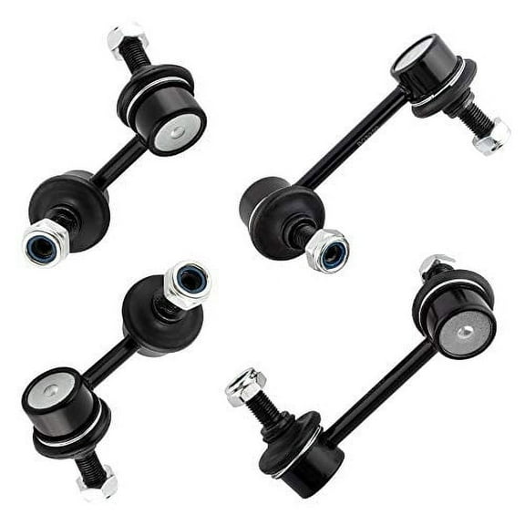 BOXI 51320-S5A-003 52320-S9A-003 (Set of 4) Front & Rear Left & Right Side Sway Stabilizer Bar End Links Fit for Honda CR-V 2002 2003 2004 2005 2006 4WD & FWD Models | Replace K80369 K80370