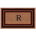 thumbnail image 1 of Calloway Mills 180062436R Esquire 2' X 3' Extra-Thick Monogrammed Doormat (Letter R), 1 of 1
