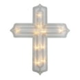 thumbnail image 3 of 14" Lighted Religious Cross Easter Window Silhouette Decoration, 3 of 6