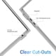 thumbnail image 5 of Kit de carcasas rígidas IBENZER para MacBook Air de 13,6 pulgadas, 2025, 5 of 9