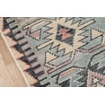 thumbnail image 4 of Momeni Nomad Wool Hand Knotted Blue Area Rug 5' X 8', 4 of 11