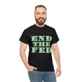 thumbnail image 5 of End The Fed Retro Unisex Graphic Tee Shirt, Sizes S-5XL, 5 of 12