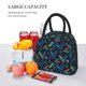 thumbnail image 5 of Balery Dinosaur Bolsa de Almuerzo para Mujeres, Caja de Almuerzo, Bolsa de Almuerzo Pequeña Impermeable, Tote de Almuerzo Reutilizable con Gran Capacidad, 5 of 6