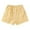 Yellow, variant on Toddler Girls Shorts Girls Plaid Casual Shorts Light Summer Pants for Little Girls Comfortable Playwear