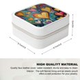 thumbnail image 2 of Shiartex Hearts Colors Bubbles Jewelry Box for Necklace Ring Earring Storage White, 2 of 5