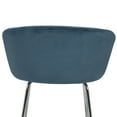 thumbnail image 3 of Bellamy Studios Marisol Metal Vanity Stool, Blue, 3 of 10