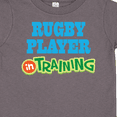thumbnail image 4 of Inktastic Rugby Player in Training Boys or Girls Toddler T-Shirt, 4 of 5