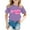 0-Purple3422, variant on Tiijoy Toddler Girls Birthday Short Sleeve T-Shirt Letter Round Neck T Shirt, Sizes 1-13
