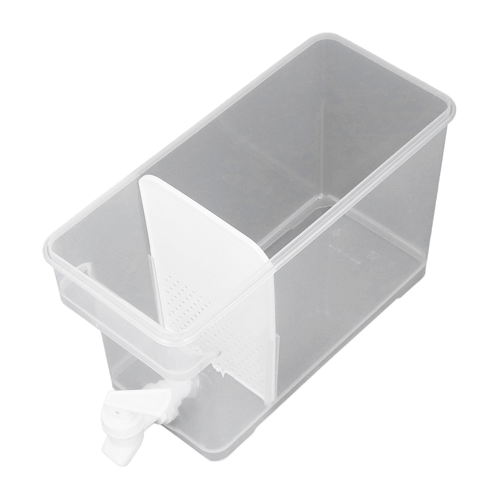 Dispensador De Agua Para Nevera 3.5L Con Grifo - Pack De 2 Unidades, PP Grado Alimenticio, Resistente A Temperatura