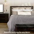 thumbnail image 4 of Sunbeam Gray Fleece Electric Blanket, Twin, 4 of 9