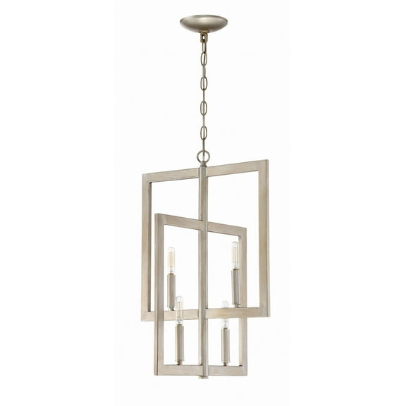 44934-GT Craftmade Lighting Portrait - Four Light 2-Tier Foyer - 15.5 inches wide by 21.5 inches high-Gold Twilight Finish    -Traditional