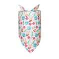 thumbnail image 2 of TIELUTT Easter Dog Bandana Triangle Pet Scarf Easter Bunny Rabbit And Egg Pet Bandana for Small Medium Dogs Cats Accessories Leather Dog Dog Color Dog Custom Custom Dog Easter Dog Bow Tie, 2 of 7