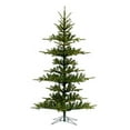 thumbnail image 1 of Vickerman G210176LED 7.5 Pi. x 57 Po. Yukon Display 4 mm LED Blanc Chaud Arbre de Noël, Vert, 1 of 1