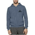 thumbnail image 3 of Txeol Navy Zip Up Hoodies for Men Dialysis Sweatshirts with Arm Zipper Lightweight Hemodialysis Sweatshirt Jacket with Pockets,M, 3 of 7