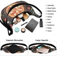 thumbnail image 3 of Pizza Crescent Crossbody Bag for Women Casual Hobo Dumpling Bag for Shopping Hiking Cycling Gym, 3 of 5