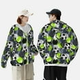 thumbnail image 4 of Balery Football Sudadera ligera de manga larga con capucha y protección solar UPF 50+ para hombre y mujer, ideal para pesca y running-Medium, 4 of 7