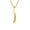 Gold, variant on GKNET Arab Koran Imam Ali Sword Muslim Islam Knife Stainless Steel Pendant Necklace