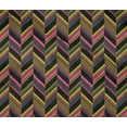 thumbnail image 4 of oneOone Cotton Flex Fabric Herringbone Geometric Print Fabric By The Yard 40 Inch Wide, 4 of 4