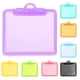 thumbnail image 1 of Pastillero cuadrado, estuche organizador de viaje de 8 piezas con tapa transparente, pequeño contenedor de medicina para bolso, pastillero diario, gestión de medicamentos, plástico, 1 of 5
