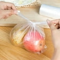thumbnail image 2 of 100 Count/1 Pack Food Preserving Plastic Bags, Disposable Portable Grocery Shopping Bags Bulk Shopping Bag for Home Kitchen Living Room Bedroom Bathroom, 2 of 7