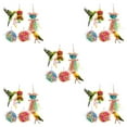 thumbnail image 2 of Redempat Easy To Install Bird Parrot Shredding Toys Set Safe And Reliable Option For All Birds Gifts Colorful multicolored 5Set, 2 of 6