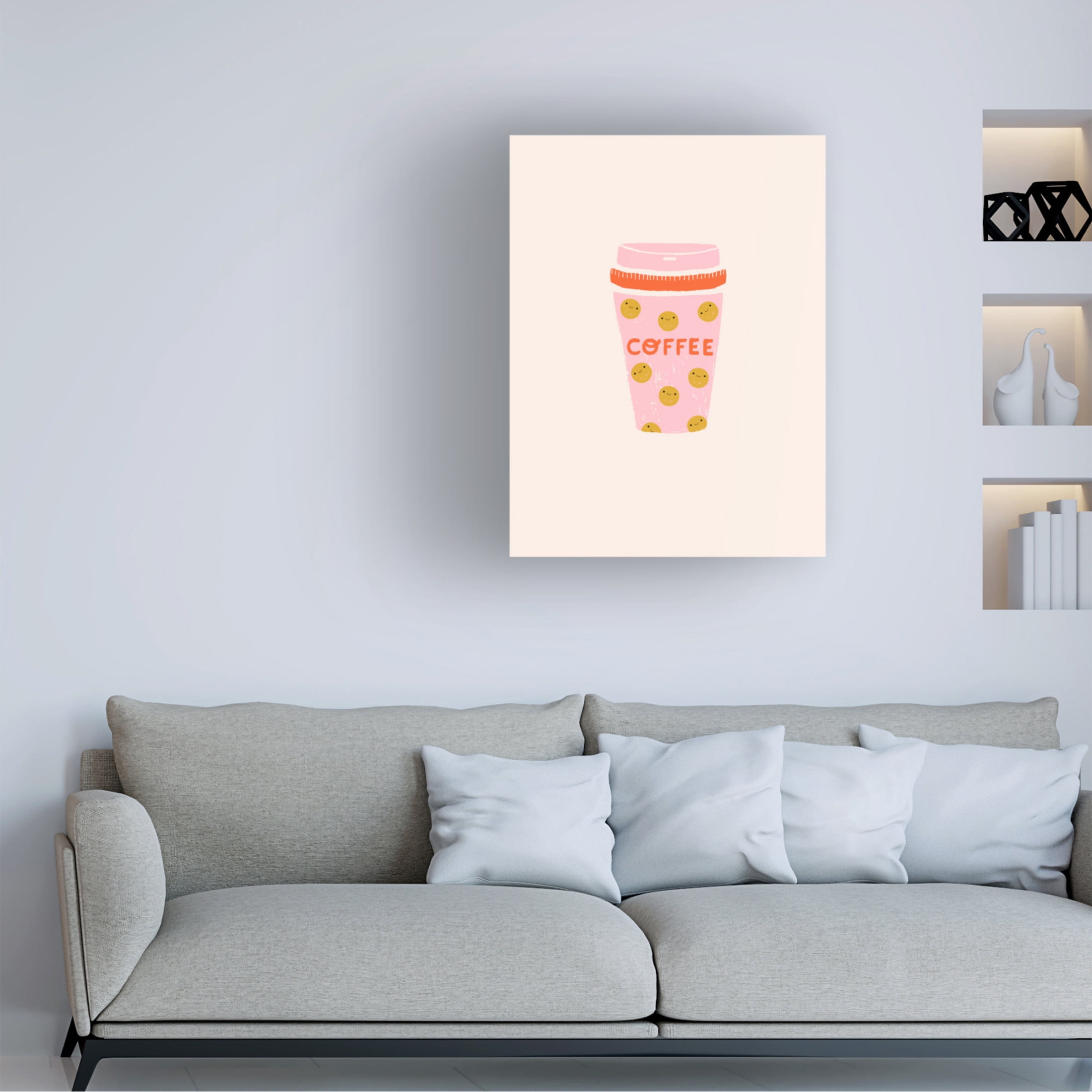 Trademark Fine Art Aislinn Simmonds Coffee Canvas Wall Art