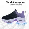 thumbnail image 3 of BROYON Womens Walking Shoes Slip on Air Running Shoes Fashion Sneakers Casual Fitness Gym Jogging Workout Ladies  Nursing Work Easy Put On Athletic US 5.5-11, 3 of 13
