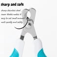 thumbnail image 3 of Professional Pet Nail Clippers and Trimmer - Best for Cats, Small Dogs and All Small Pets. Sharp Angled Blade for Nail Trimming, 3 of 5
